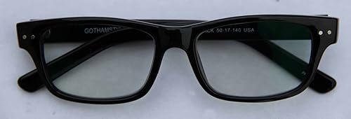 Miniatura 6 de Gafas de lectura de transición para lectores fotocromáticos, estilo Wayfarer, color negro