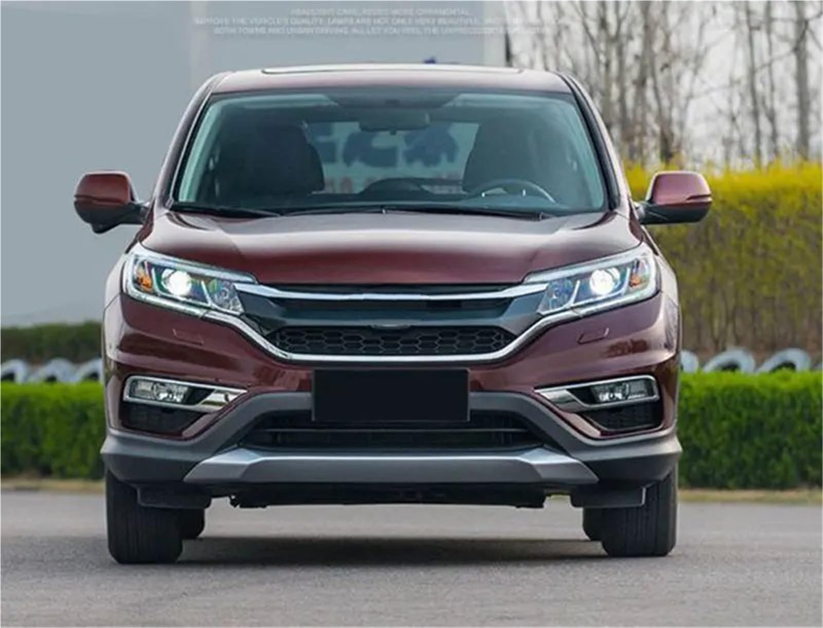 Gruppo Faro per Auto CRV 2015-2016, aggiornamento Faro Auto DRL indicatori di direzione Anteriori Plug And Play (Lampadina)