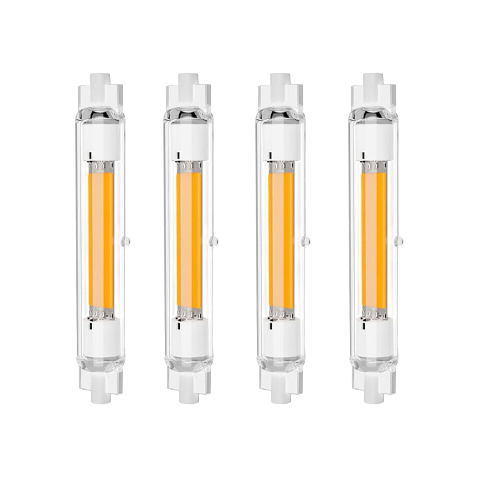 Lampadine LED R7S 118 mm, dimmerabili, senza sfarfallio, 20 W, confezione da 4