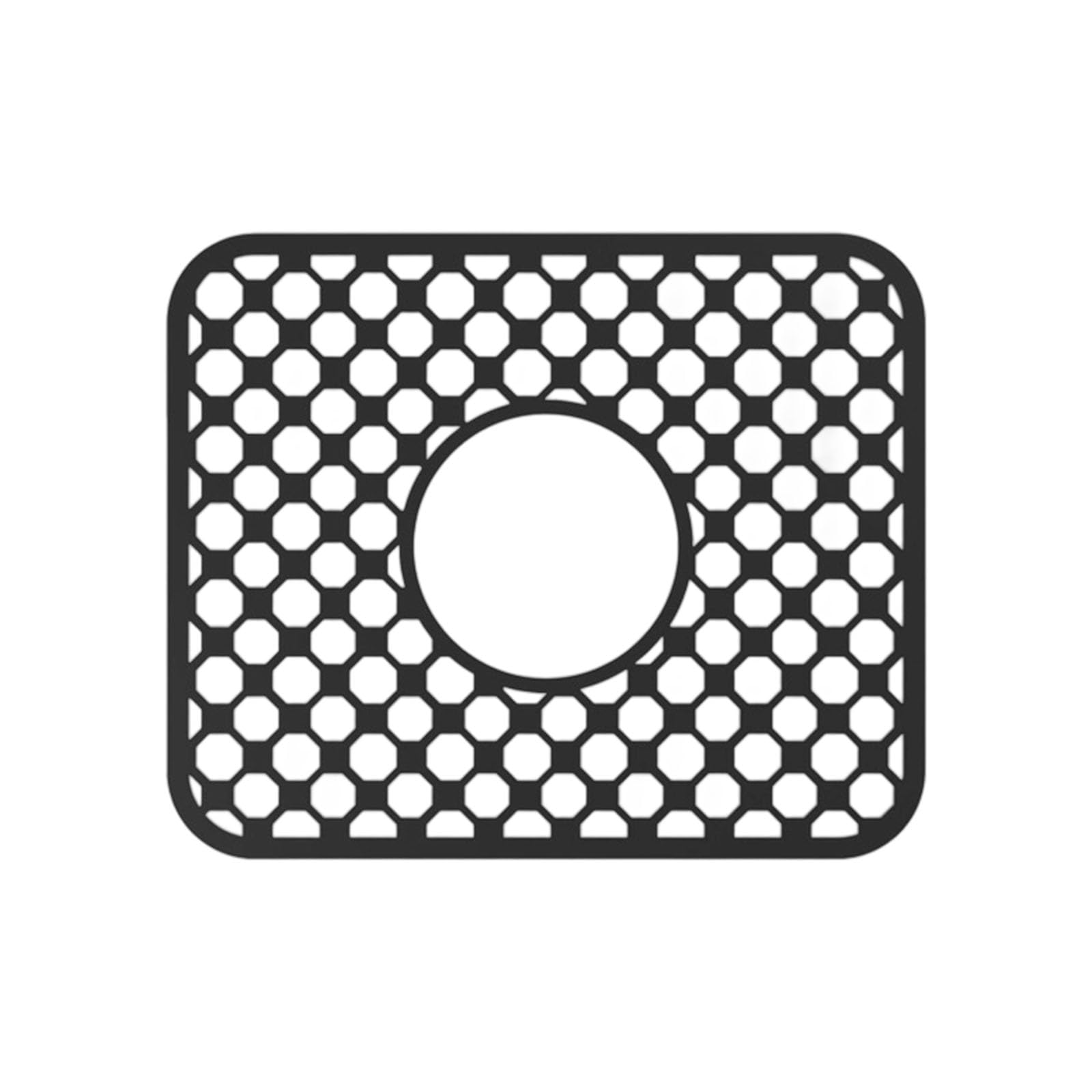 Alfombrillas hexagonales de silicona para fregadero, protector de platos a prueba de arañazos y tapete de drenaje para utensilios de cocina, utensilios de cocina y platos, accesorios esenciales de