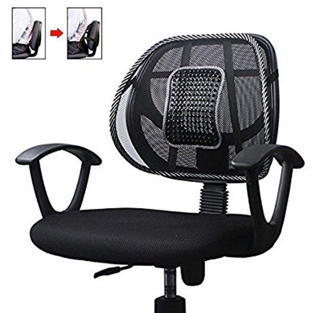 Chair Massage Back Lumbar Support Mesh Ventilate Cushion Pad Chair Massage Back Lumbar Support Mesh Ventilate Cushion Pad
