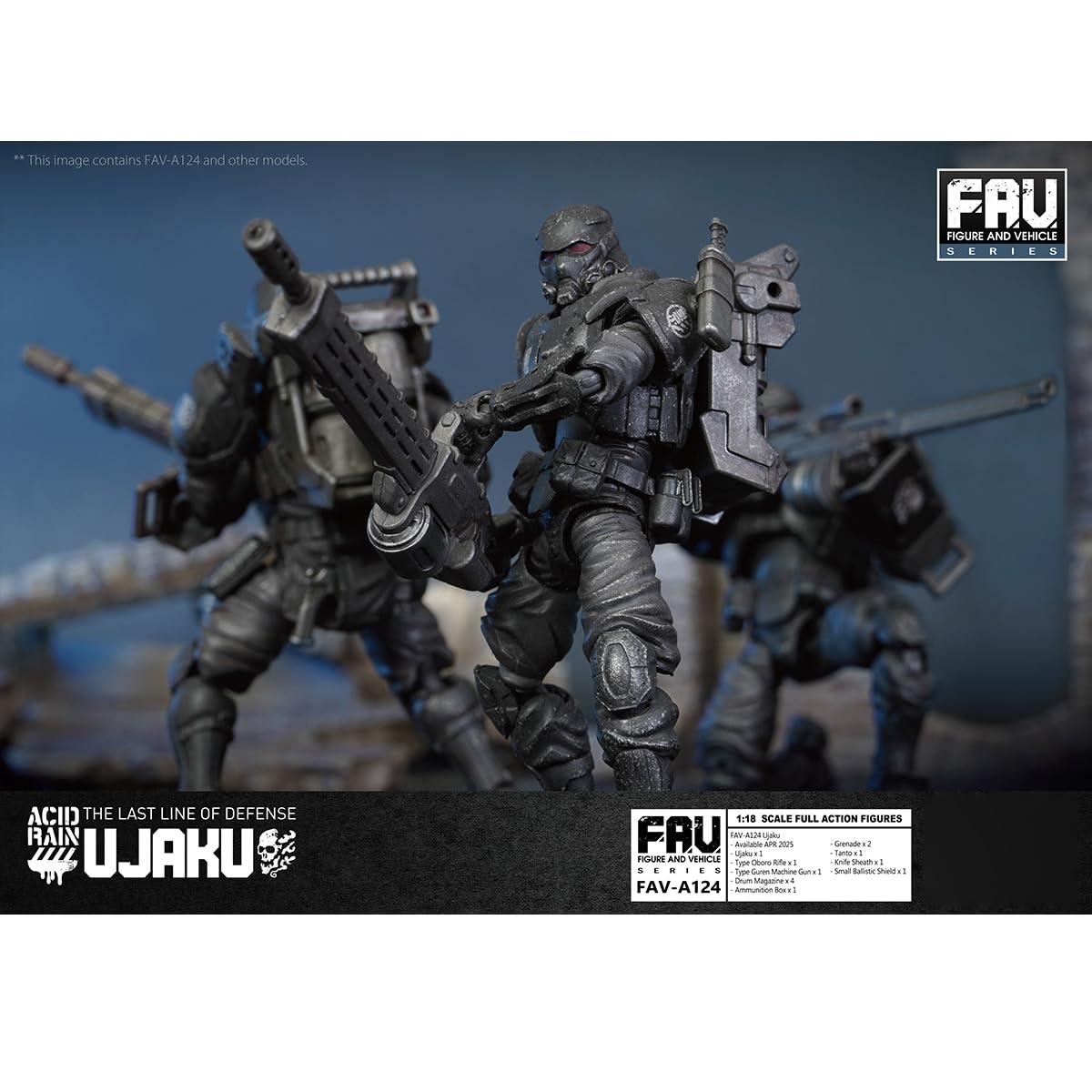 acidrain　アシッドレイン　joytoy　1/18　フィギュア Amazon | TOYS ALLIANCE LIMITED 「アシッドレイン」 FAV A105