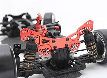 Amazon.co.jp: RDX用リヤアルミダンパーステー(レッド) : 車＆バイク