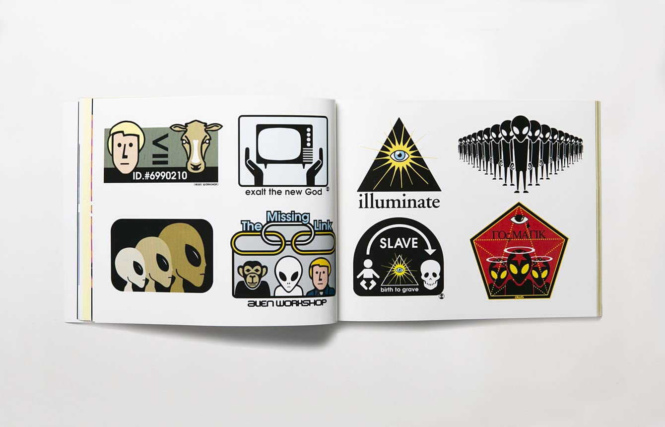 Stickerbomb Skateboard: 150 Classic Skateboard Stickers (Laurence King Publishing)