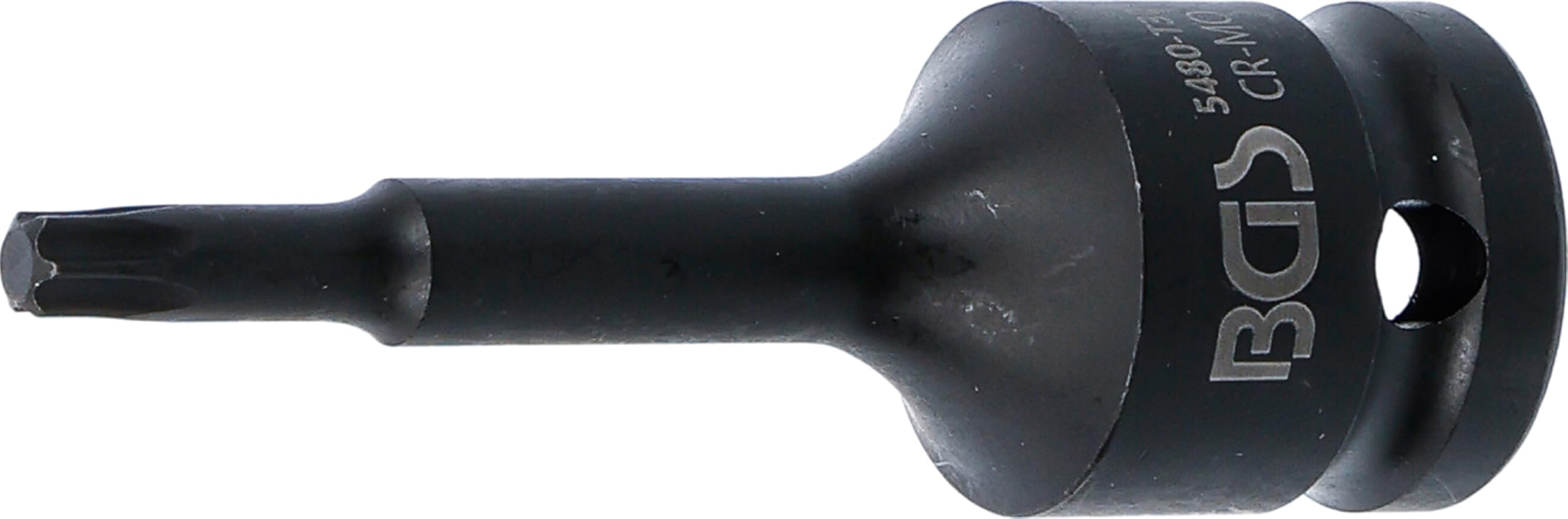 BGS 5480-T30 | Impact Bit Socket | length 75 mm | 12.5 mm (1/2") Drive | T-Star (for Torx) T30