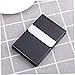 Angoily Unisex Visit Case Metal Wallet Big Capacity Vertical Section Business Name Holder Credit Holder Fashion Business Card Box Id Card Pu Leather Case for Men Women