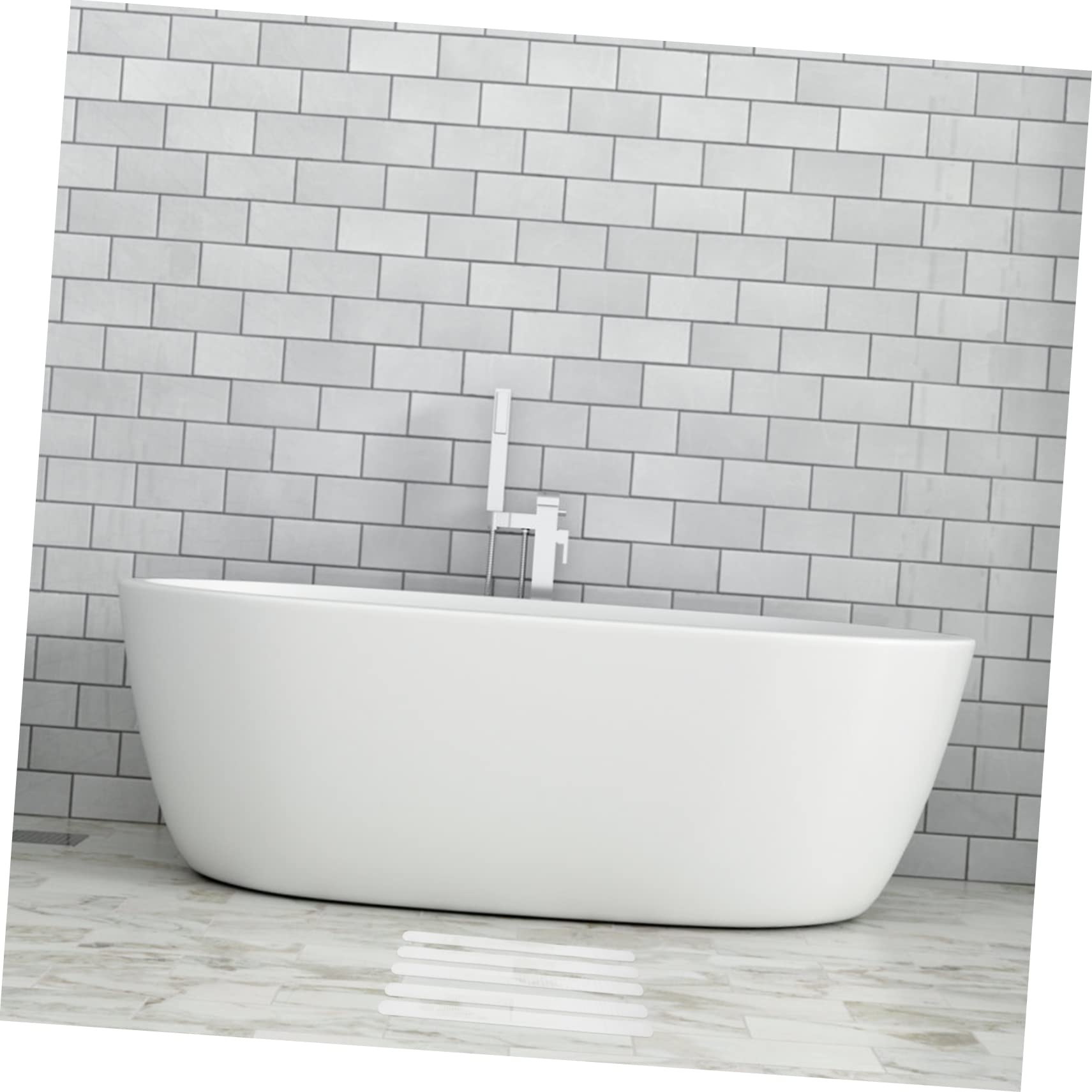 LABRIMP Pegatinas Antideslizantes para Ducha Peva 12 Piezas | Fácil Instalación, Uso en Bañera y Escalera, Formato Adhesivo para Baño