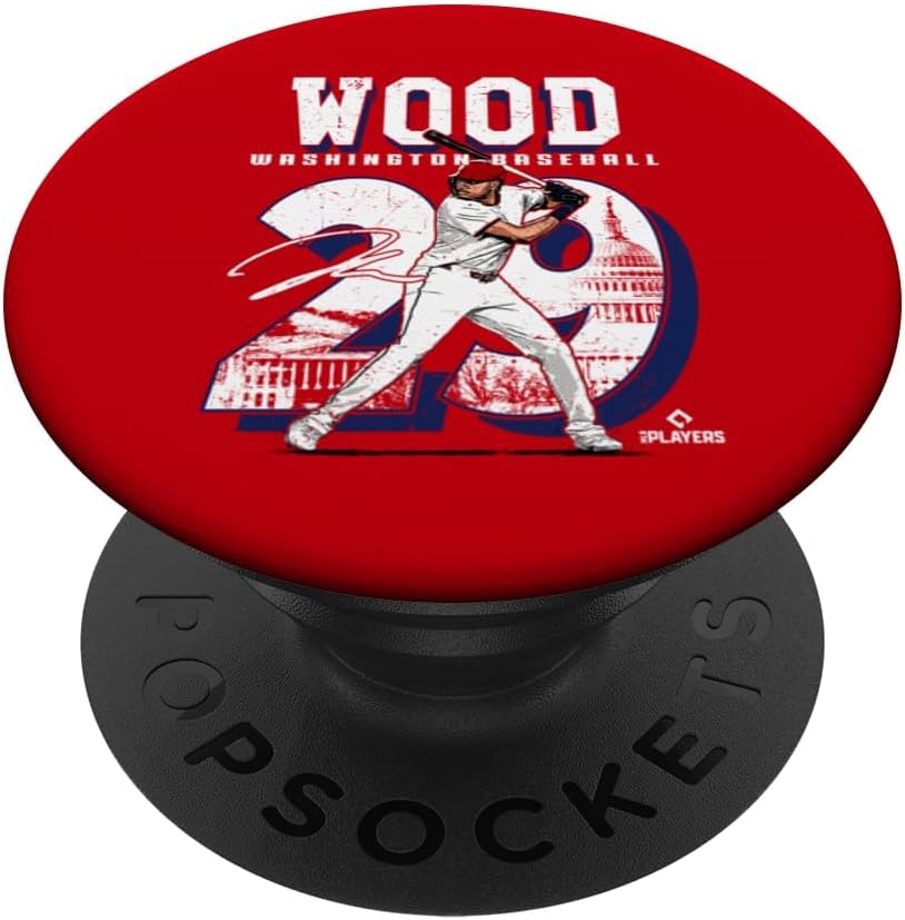 James W. | Washington MLB Baseball Players | MLBJWO201M PopSockets Adhesive PopGrip
