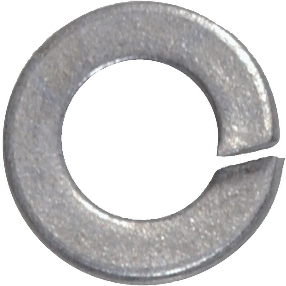 Rondelles de verrouillage 1/4 acier galvanisé Hillman pour quincaillerie extérieure