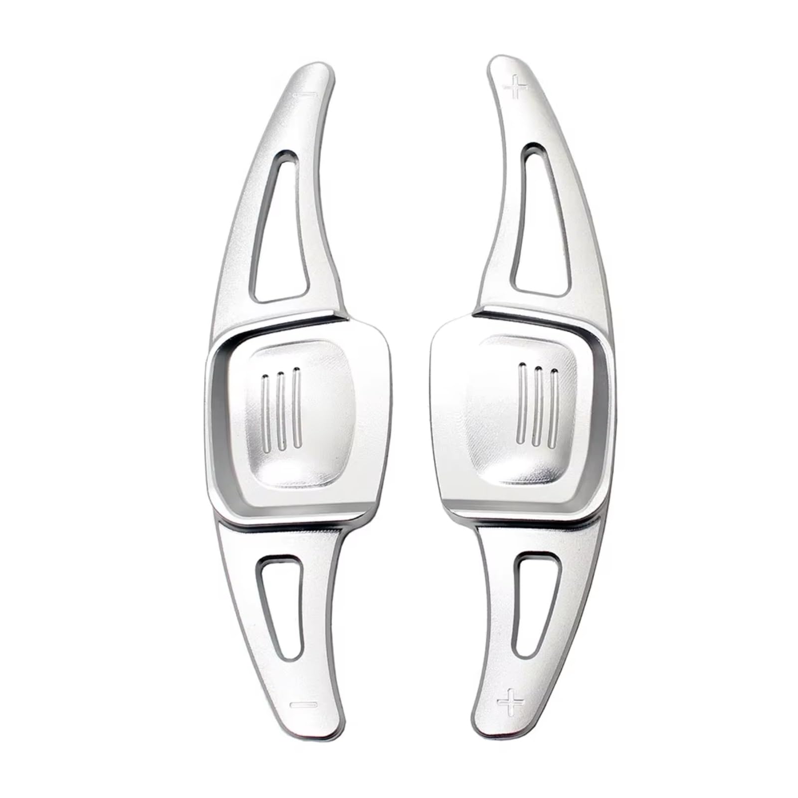 Leve Volante Compatibile Con Per Teramont 2018 2019 2020 Per Touron Per Tiguan L 2017-2020 Dispositivo Estensione Cambio Volante Dell'auto(Silver)