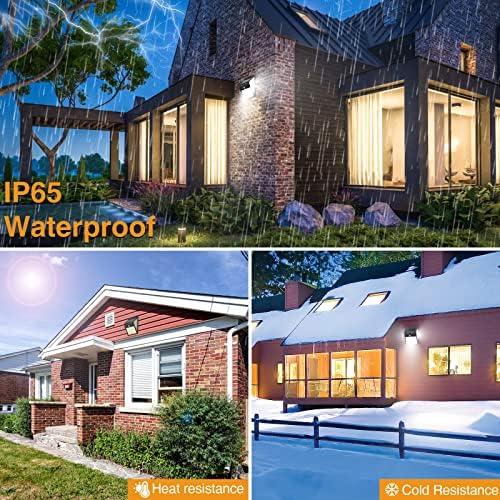[4 Pack] Solar Security Lights, 230LED Outdoor Solar Lights Motion Sensor with 3 Modes, 270ºWide Angle, Wireless, Waterproof Durable Solar Powered Wall Lights for Garden Fence Door Yard Pathway Garage
