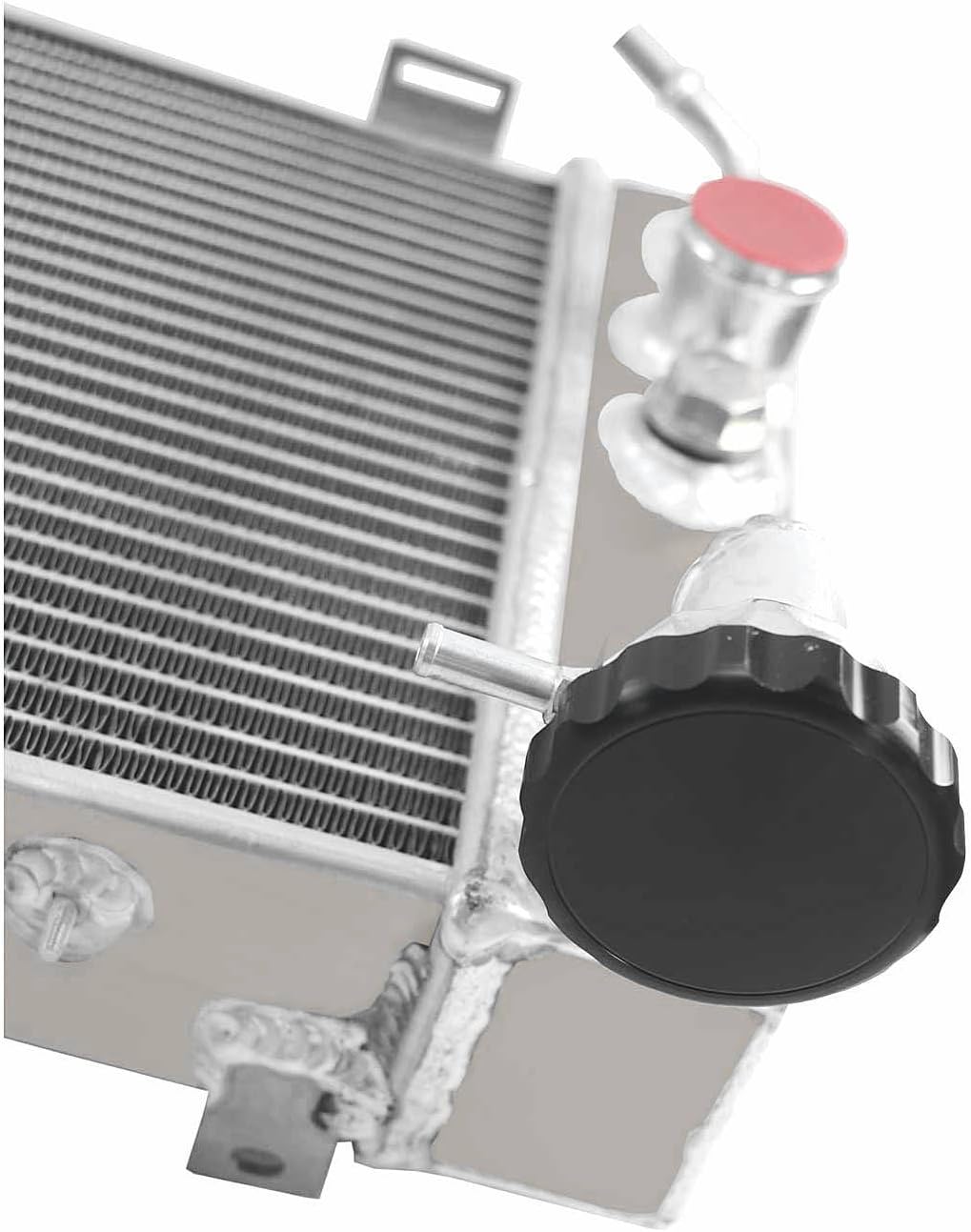 ALLOYWORKS 4 Row All Aluminum Radiator For 1991-2001 Jeep Cherokee XJ/Comanche l4/l6 AT/MT
