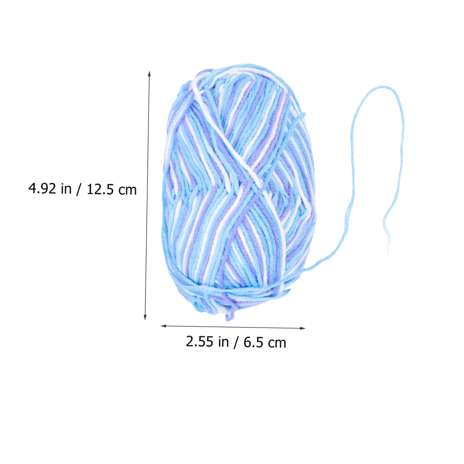 NUOBESTY 4 Set Filato Lana Filo Ciotola Per Maglieria Avvolgitore Coperta Accessori Per Punti Uncinetto Fili Tessuto Crochet Fornitura Di Maglieria Cotone 3 Pezzi * 4