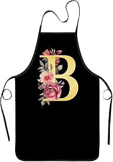 Monogrammed Aprons - A-Z Initial, Letter Aprons for Cooking and Baking