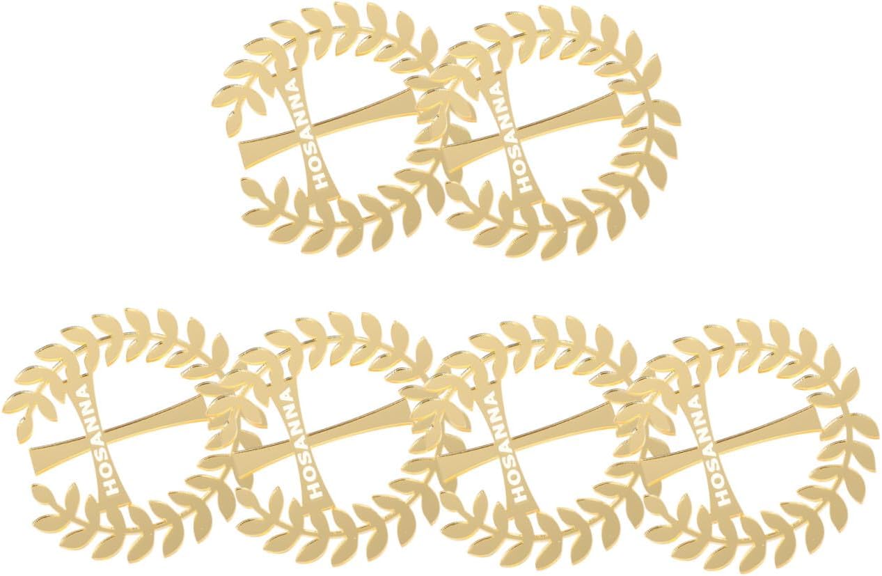 6 Pcs Decorative Cake Toppers for Happy Birthday Celebrations Exquisite Cupcake Ornaments Cake Decorating Supplies Baby Shower Party Accessories