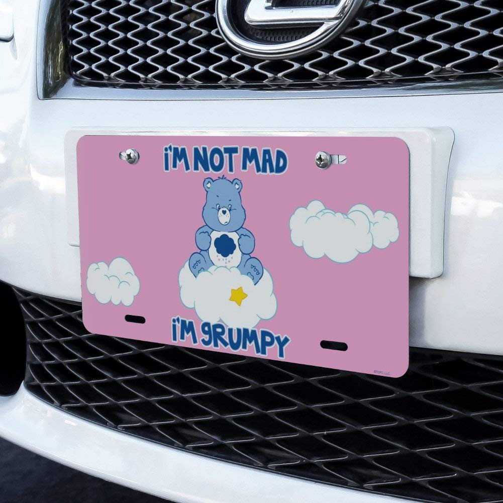 GRAPHICS & MORE Care Bears Grumpy Bear Novelty Metal Vanity Tag License Plate