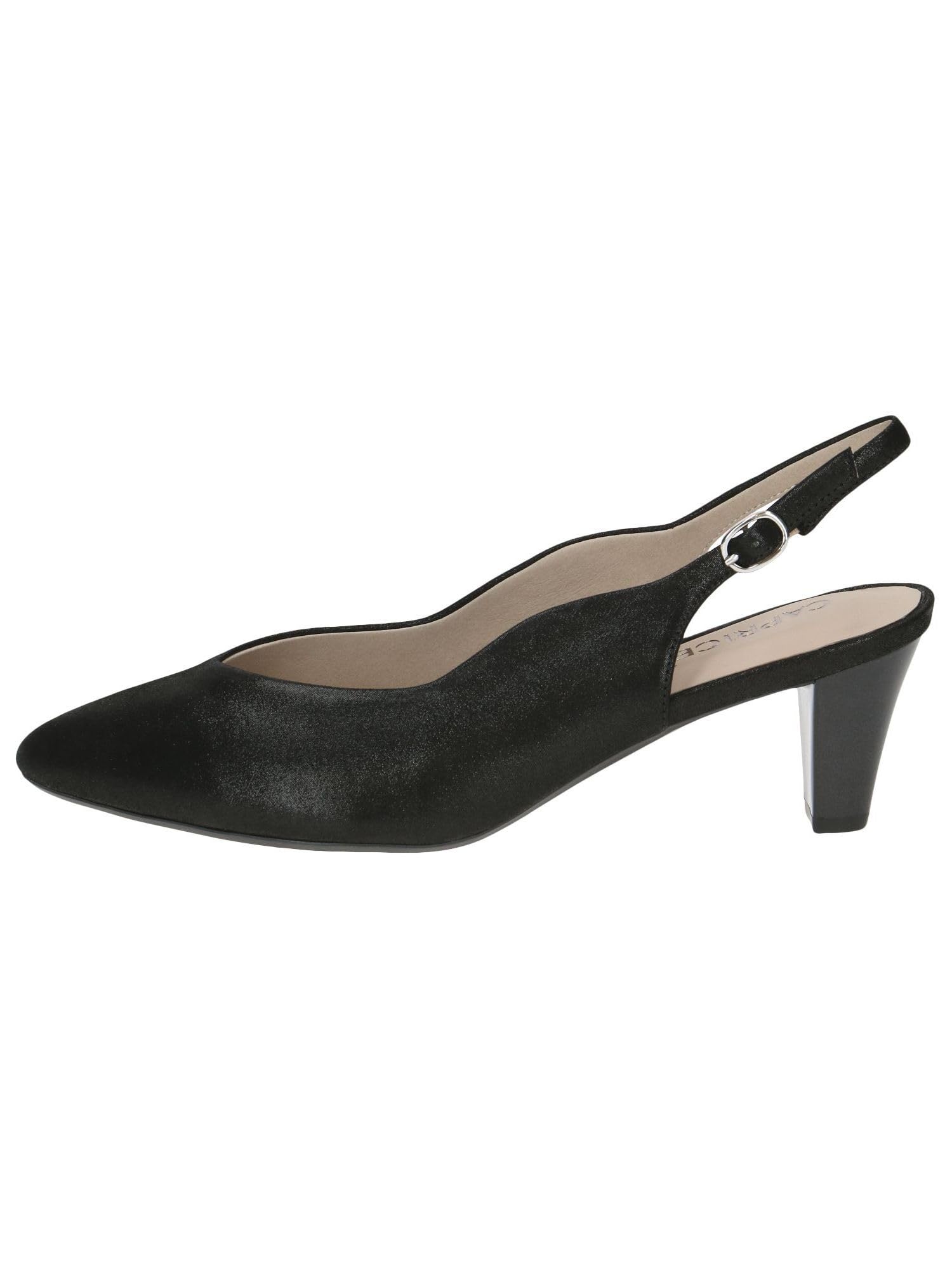 Caprice Damen Slingpumps aus Leder Spitz