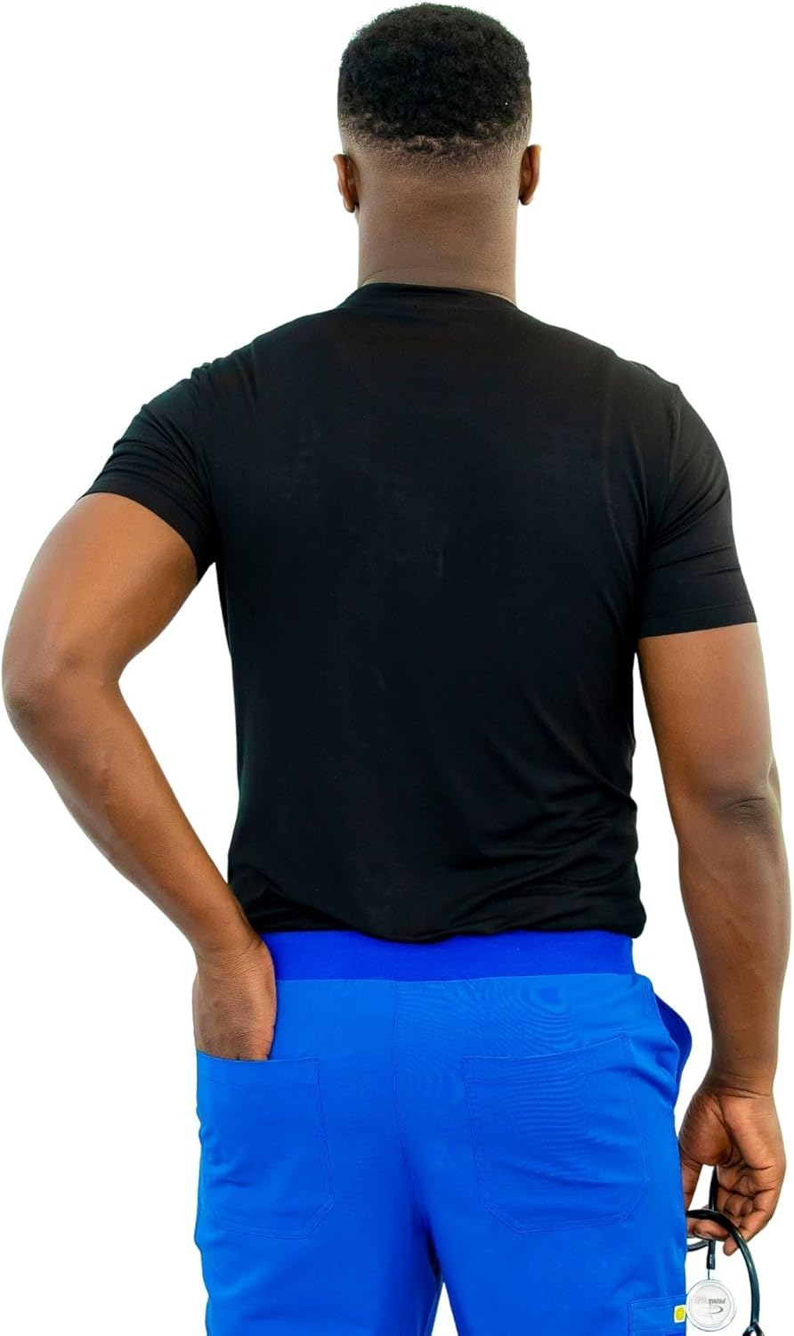 The Eli – Men’s Underscrub Top – Short Sleeve, Modern Fit