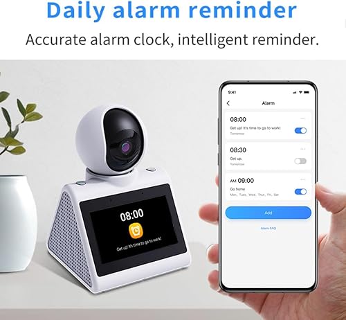 Miniatura 4 de Cámara de seguridad interior para el hogar (versión de voz inteligente) Cámara de video bidireccional, monitor de cámara de perro para