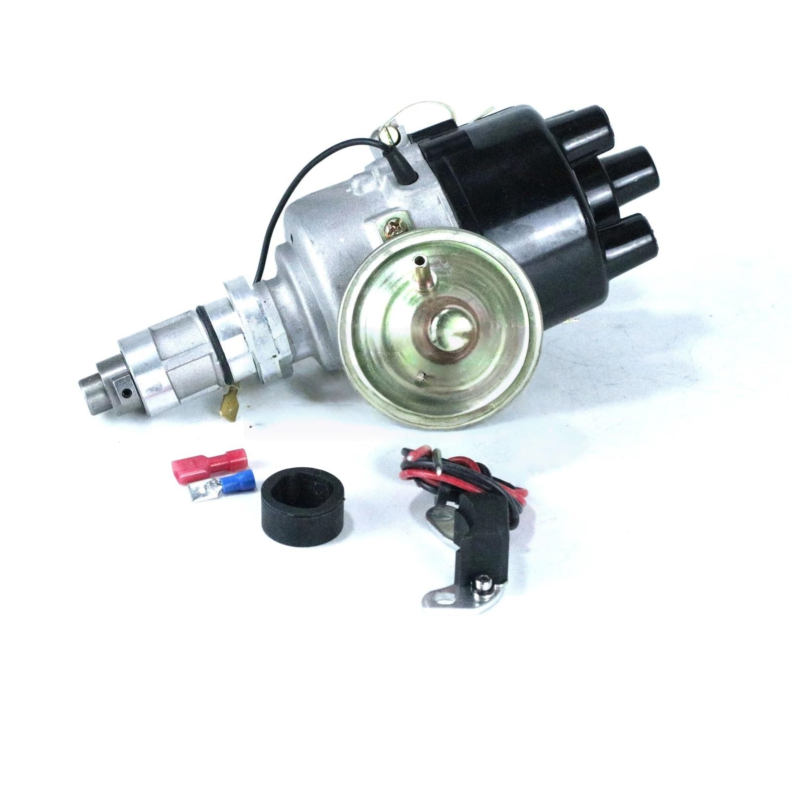 Distributeur Distributeur électrique à rupteur 4 cylindres compatible avec Mini Sport 81-00 59D 59D4 avec allumage électronique Lucas Distributeur électronique