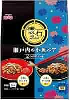 【６個セット】懐石2dish ベストセレクション瀬戸内の小魚ペア800g★ Amazon | 懐石 2dish 毛玉ケア 瀬戸内の小魚ペア 800g (80g分包