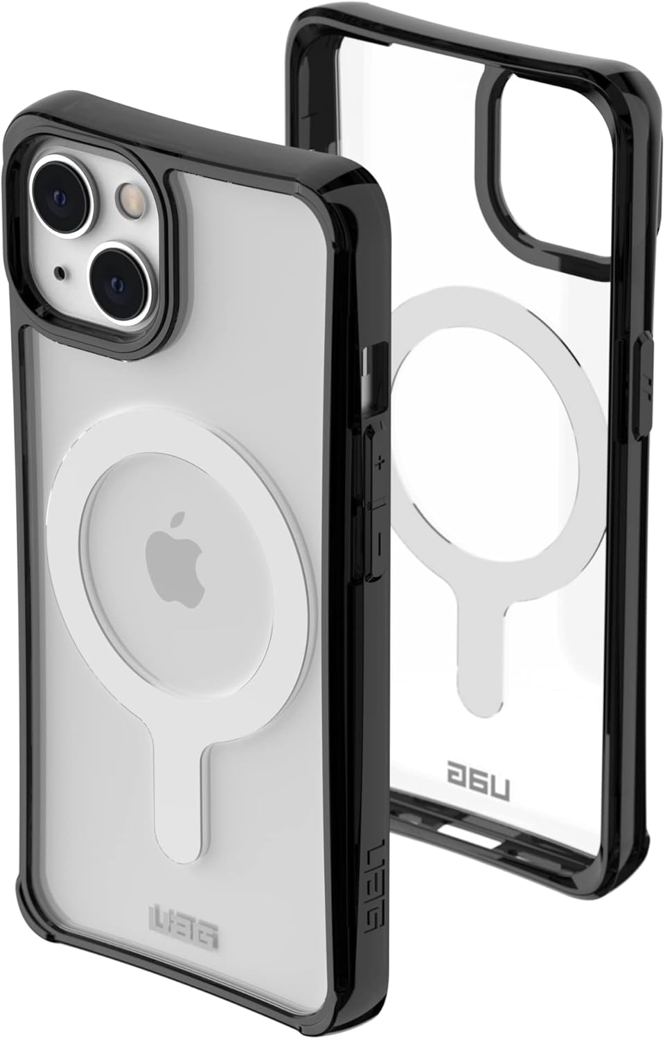 URBAN ARMOR GEAR UAG Designed for iPhone 13 Case Compatible with MagSafe Clear Ice Rugged Lightweight Slim Shockproof Clear Plyo Protective Cover, [6.1 inch Screen]