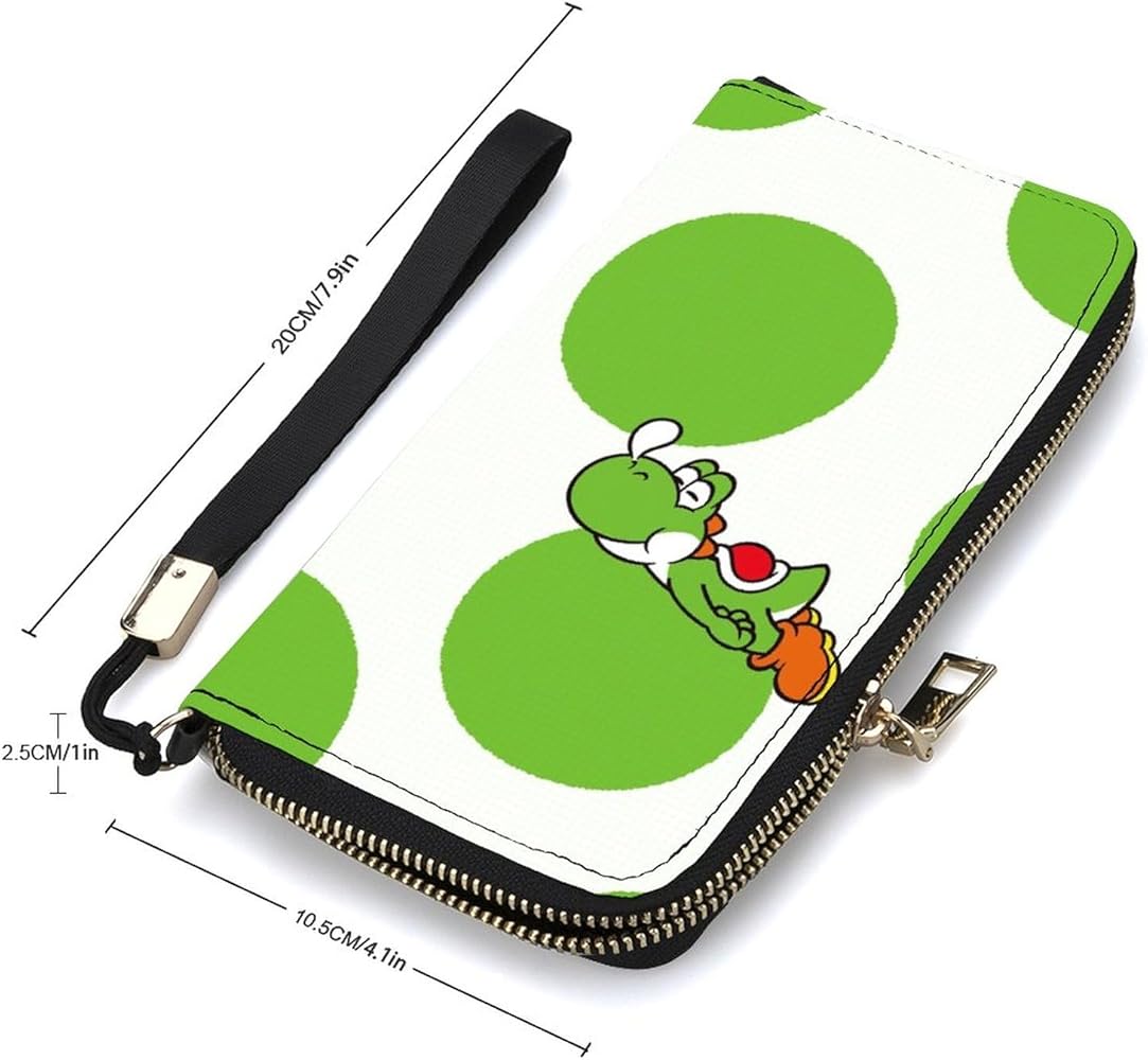 Amazon | [PEIXEN] 財布 レディース財布 スーパーマリオ ヨッシー 大