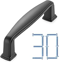 Vista 13 de KOOFIZO Paquete de 20 tiradores de gabinete de cocina de níquel cepillado de 3 pulgadas, manijas de gabinete de color plata satinada, herrajes