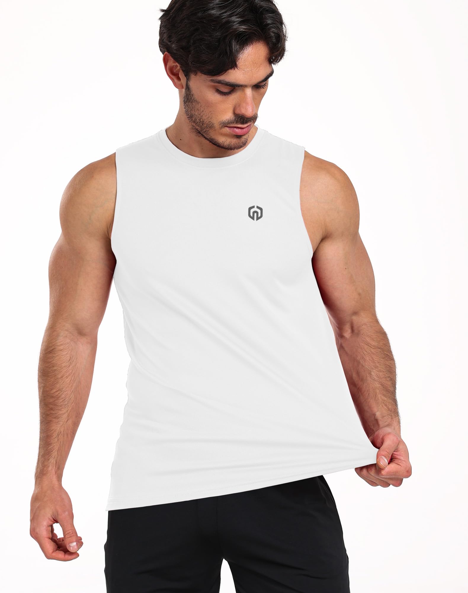 Neleus Camiseta Casual para Hombre (3 Unidades)