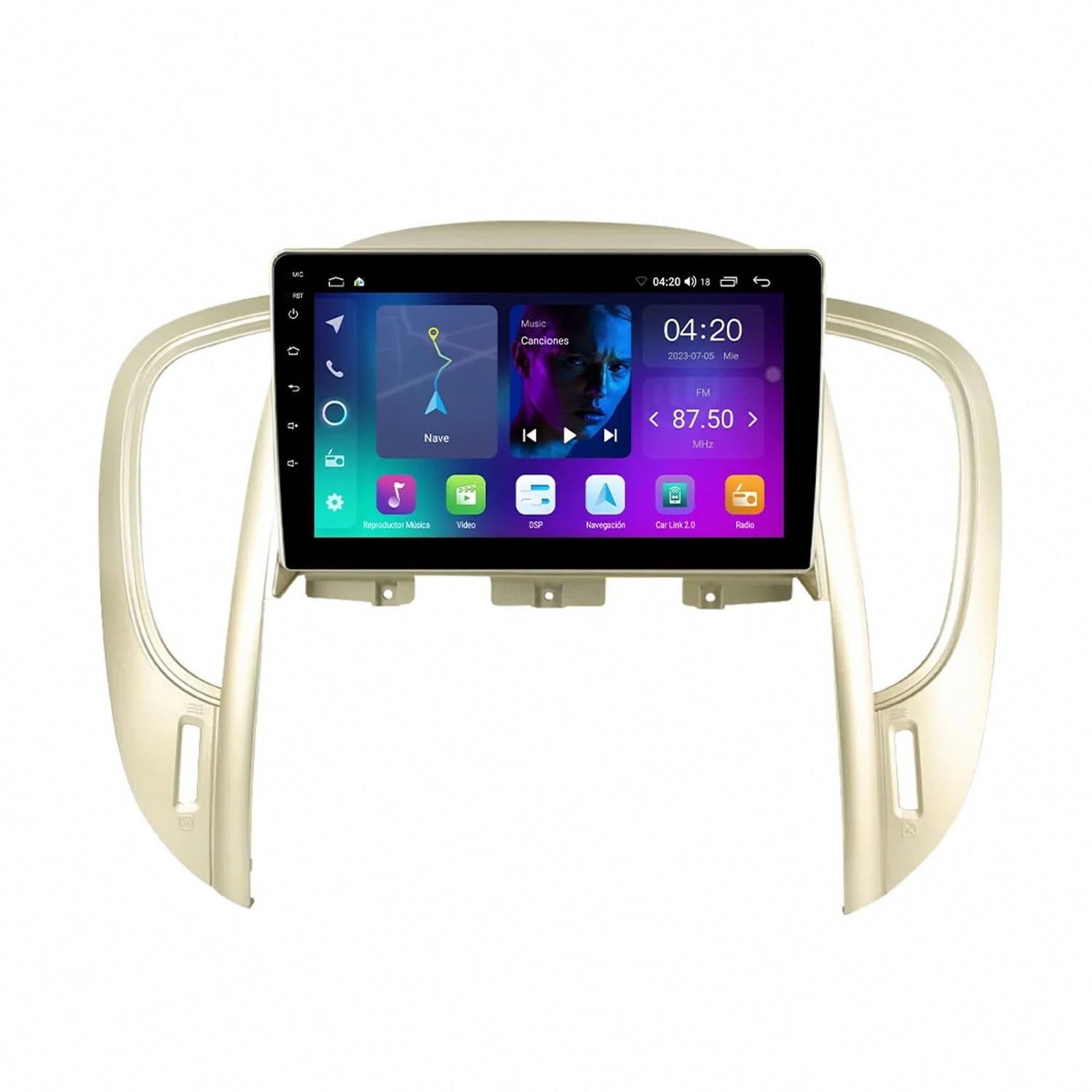Nawigacja Gps, Multimedia, Wideo dla Buick LaCrosse LA 2009-2013 Przenośny Ekran Dotykowy Carplay Z Siri, Bluetooth, Nadajnikiem, Sterowaniem Głosowym, 8 Rdzeń 4G+64G