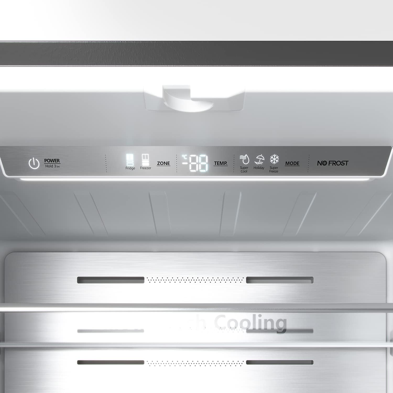 Hisense RF632N4WIF Frigorifero French Door, 485 litri, Ridotta profondità 70 cm, Inox, Total No Frost, Classe Energetica F Classe F 485 litri Inox - Immagine 5