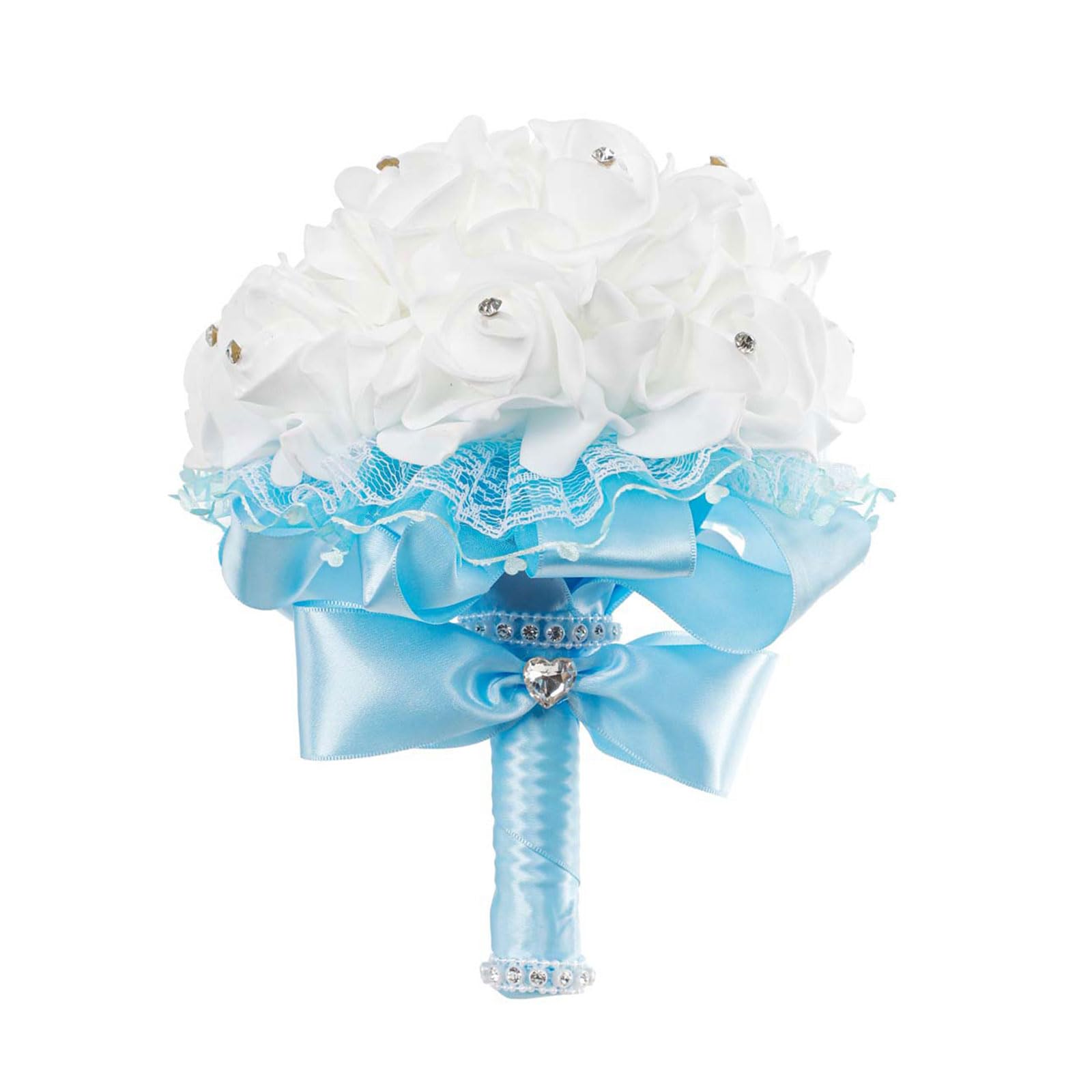 Yhplxyuus Lasting Bridal Flower Bridal Bouquet Artificial Flower Wedding Bridesmaids Bouquet Charm Wedding Atmospheres Welcome