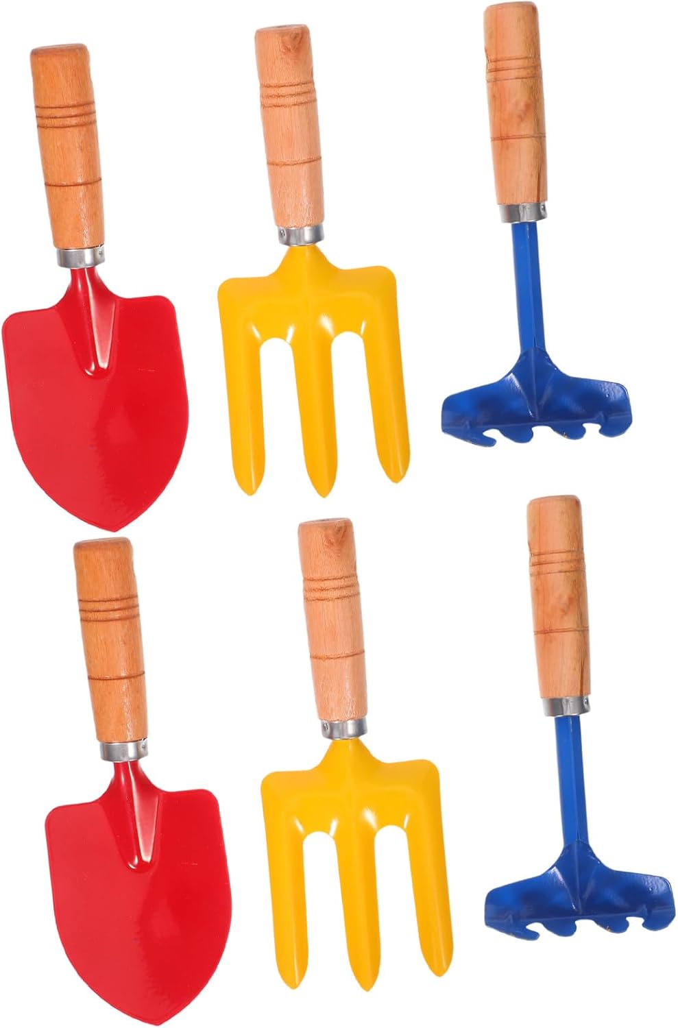 Vaguelly Children's Gardening Shovel Set Colorful Mini Soil Shovels for Toddlers 2-Piece Gardening Tools for Boys and Girls Fun Outdoor Playset for Boys and Girls