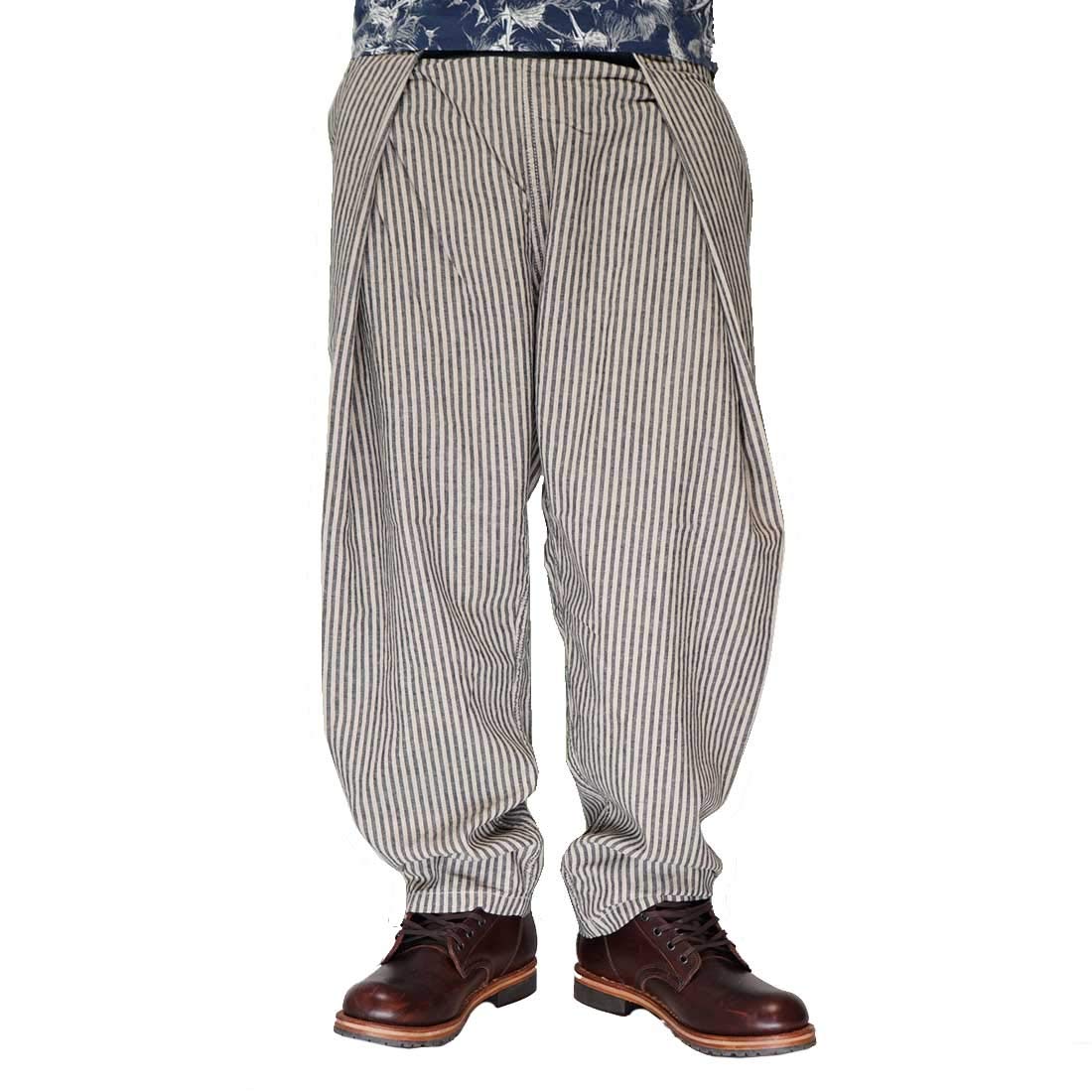 Amazon | [児島ジーンズ] レラックス バルーン クロップドパンツ