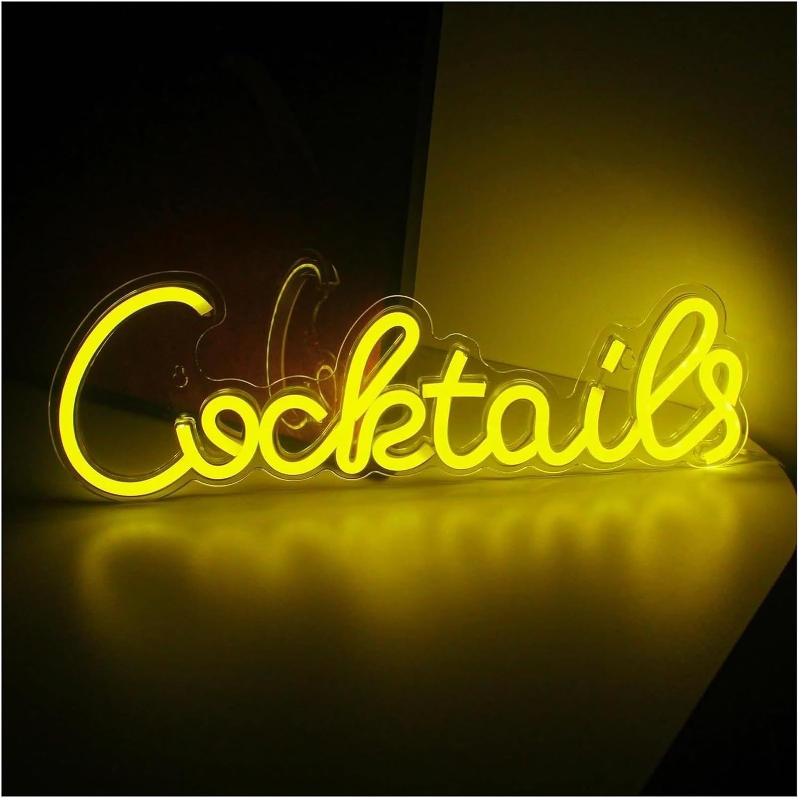 Regalo creativo per insegne al neon Insegna al neon con lettere colorate per interni, illuminazione per cocktail, decorazioni murali, uomo
