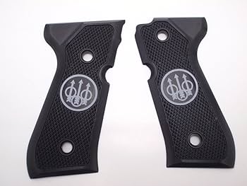 新品　ベレッタ 各社M9 M92用アルミグリップ　BERETTAロゴ入り ベレッタ・ロゴマーク刻印・M92F用グリップ サバゲー