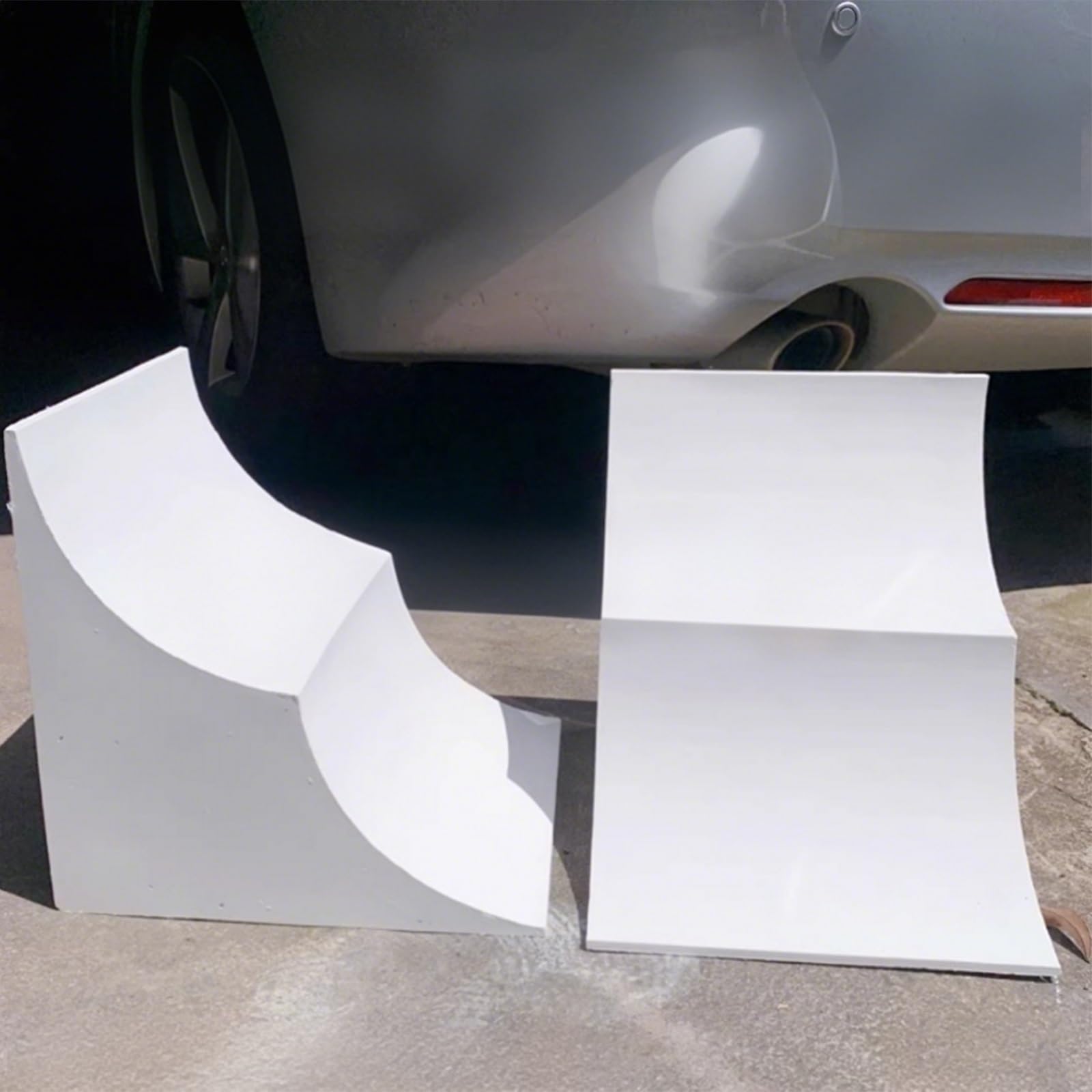 Moulures cintrées arrondies pour portes, kit de décoration intérieure 4 pièces facile à poser