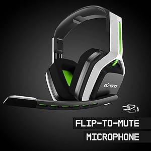 ASTRO Gaming A20 Wireless Headset Gen 2 for Xbox Series X | S, Xbox One, PC & Mac - White /Green