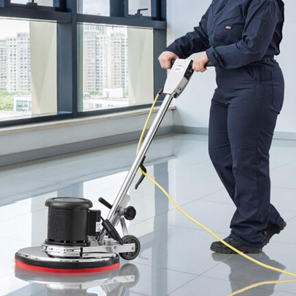 10 Discos Blancos Fibra Muy Blanda Limpieza y Pulido Suelos Multisuperficie | Ideal para abrillantado y mantenimiento diario. Proporciona un acabado brillante sin rayar la superficie.
