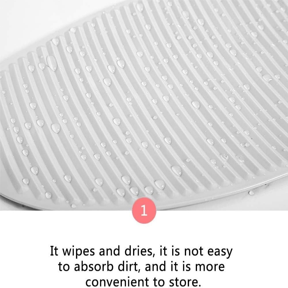 Home Washboard, Travel Washboard, Foldable Washboard, Non-Slip Laundry Pad, Soft Plastic Hand Folding Washboard, Small, PVD768