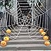 JOYIN 4 Packs Halloween Outdoor Decorations Spider Set, Scary Large Spiders for Halloween Decor Outside, Indoor Party Decor Haunted House Prop, Yard Lawn Garden Decoration, Black (60