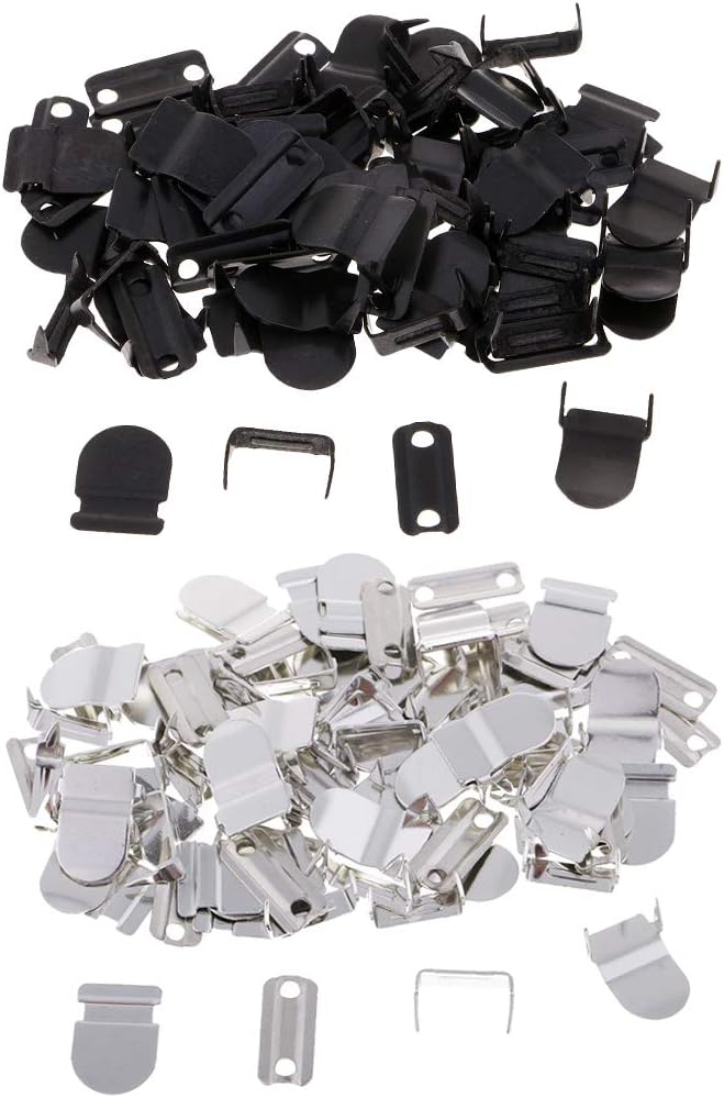 Prettyia No-Sew Hook & Eye Closure Fastener, 40 Sets