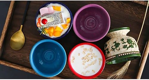 Miniatura 4 de Moldes de soufflé - moldes de crema brulee hechos de porcelana, moldes para magdalenas, cupcakes, moldes para molde de pastel, molde para pastel.-E