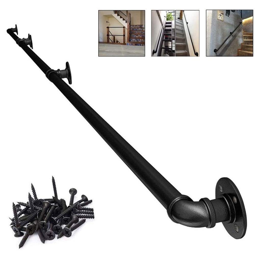 Main courante escalier extérieur vintage pour sécuriser votre porche et balcon jardin