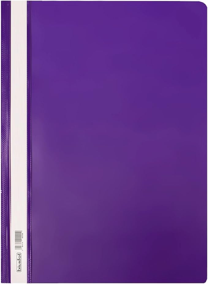 OFFICE CENTRE 20 x Purple Clear Cover A4 Presentation Project Folders