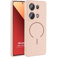 Microsonic Xiaomi Redmi Note 13 Pro 4G i in K l f Zeno MagSafe Rose Gold [Redmi Note 13 Pro 4G ile Uyumlu K l f - Rose Gold]