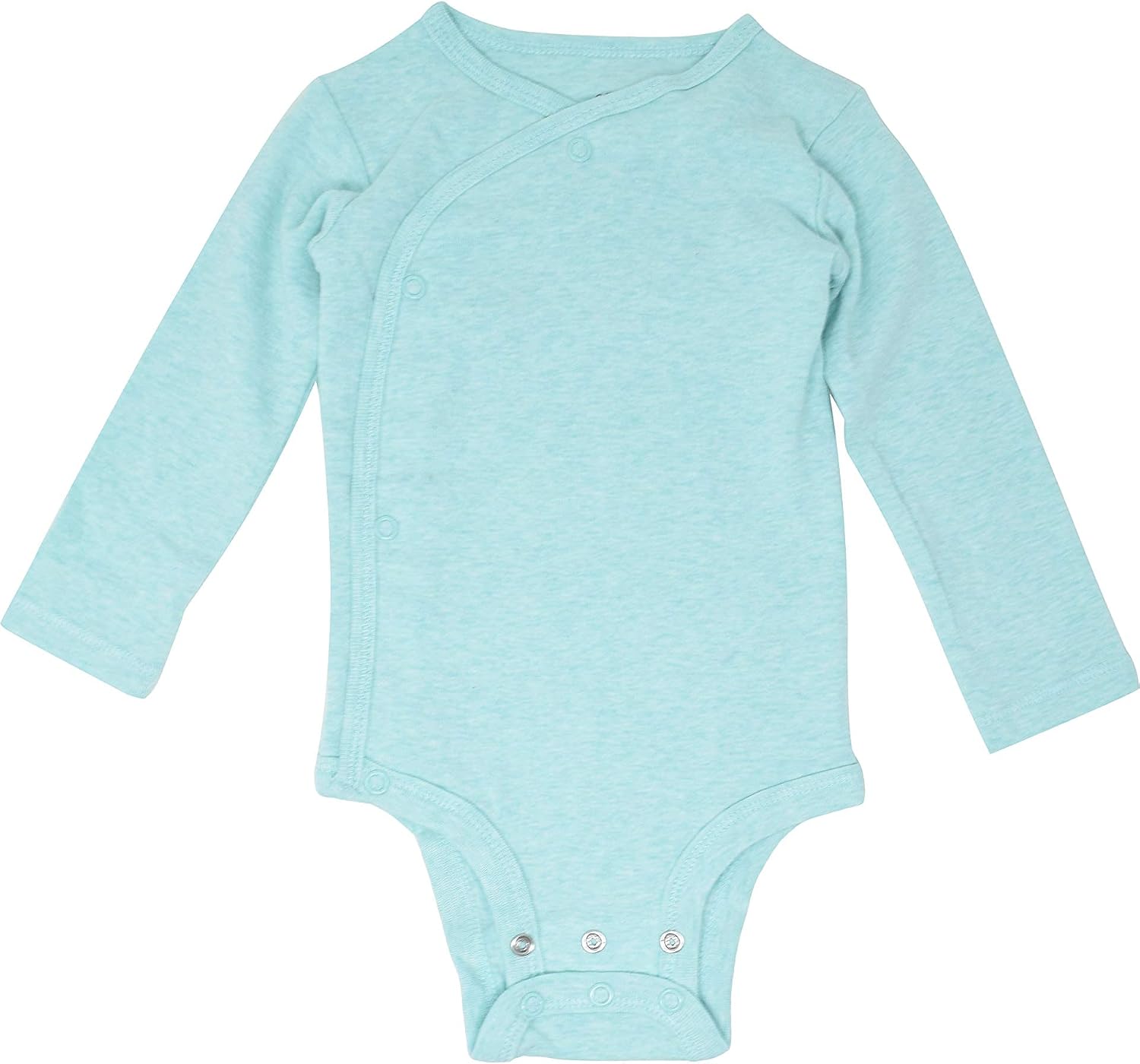 Cozeeme 3 Pack Long Sleeve Side Snap Grow with Me Bodysuits