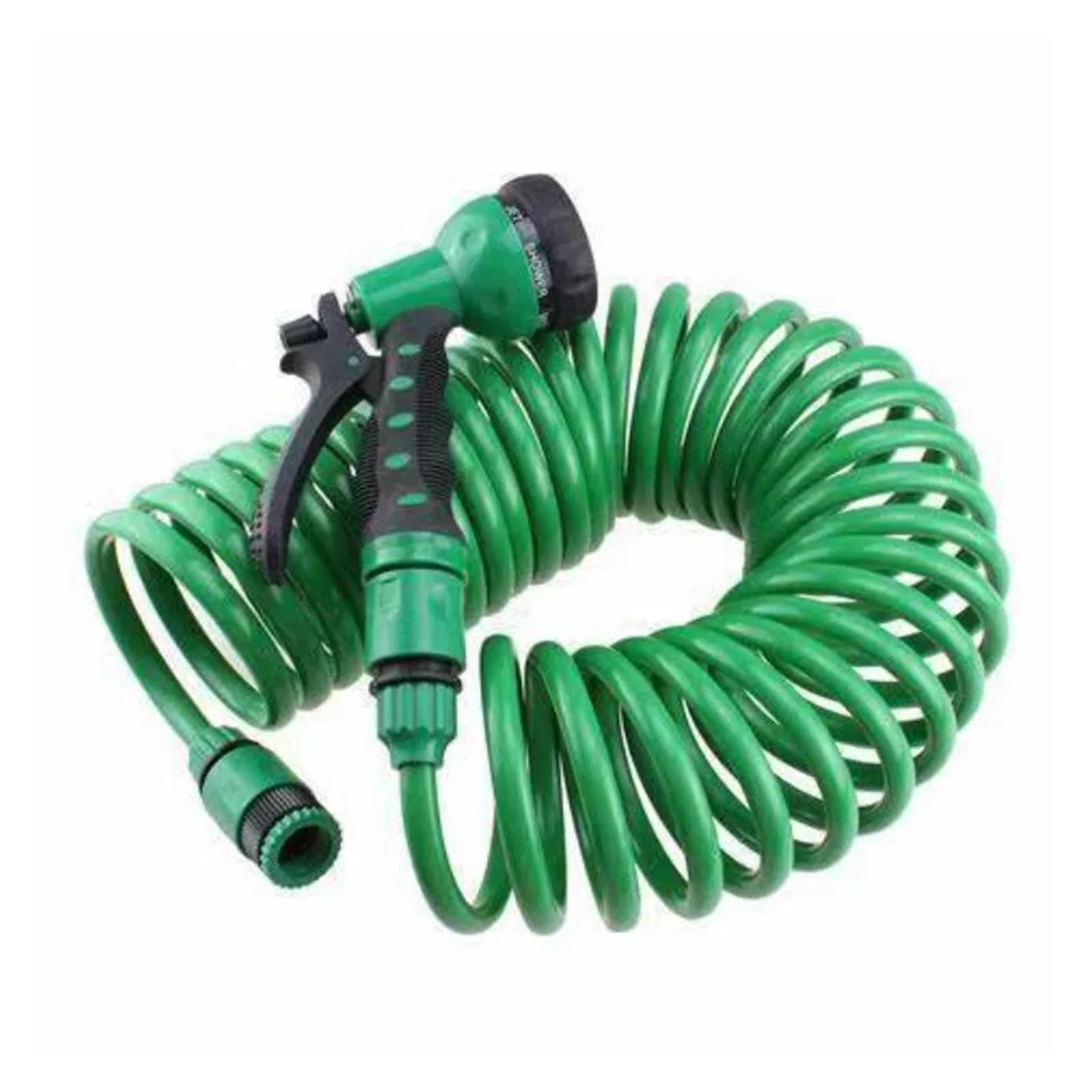 Rozciągliwy wąż ogrodowy, wysokociśnieniowy, zwijany magiczny wąż ogrodowy, wielofunkcyjny, regulowany pistolet na wodę, szybkozłączka, narzędzie ogrodowe (15 m)