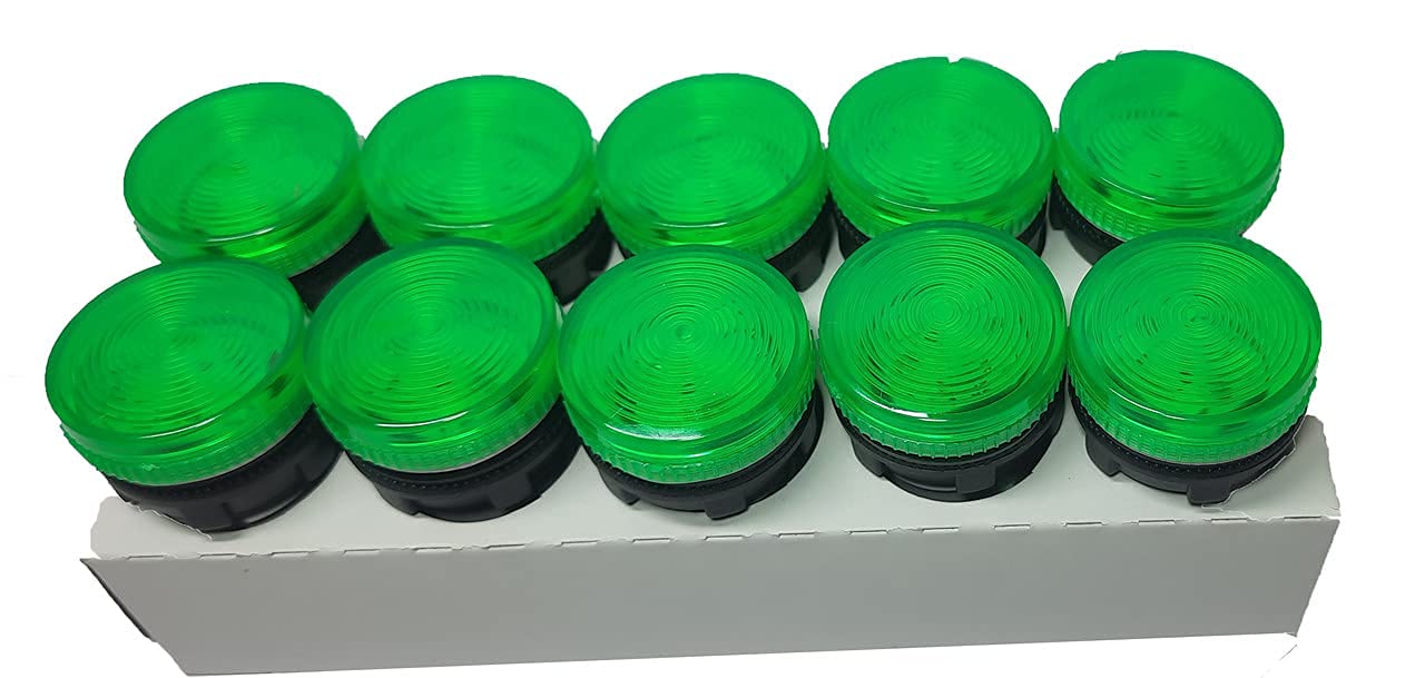 See full amazon price history chart for POWER GREEN INDICATORS 12-280V AC/DC (Pack of 10) POWER GREEN INDICATORS 12-280V AC/DC (Pack of 10) (B09GXP3VFB) Amazon Price History, Amazon Price Tracker