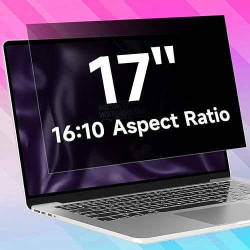 Miniatura 12 de Filtro de pantalla de privacidad para laptop de 13.3 pulgadas 1920x1080P (16:9), protector de pantalla antiluz azul, antirreflejos y antiarañazos,